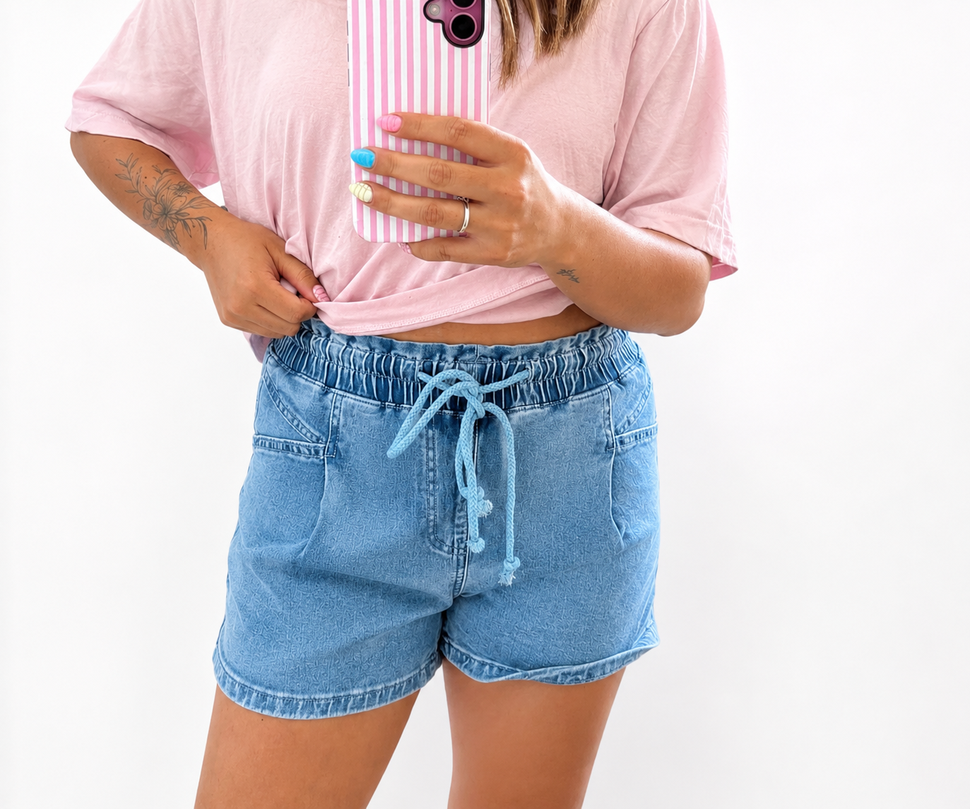 Easy days denim shorts