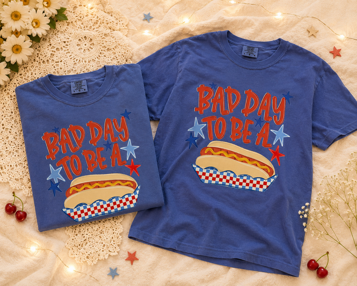Bad Day to be a hotdog Tshirt