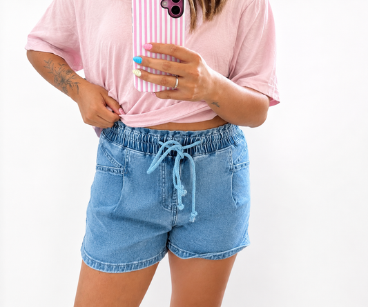 Easy days denim shorts
