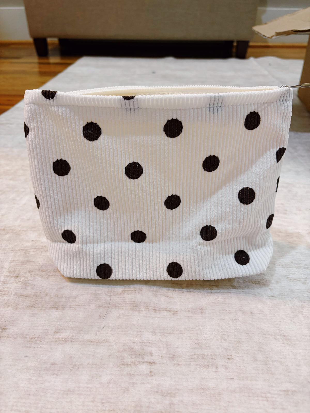 Polka dot mini bag