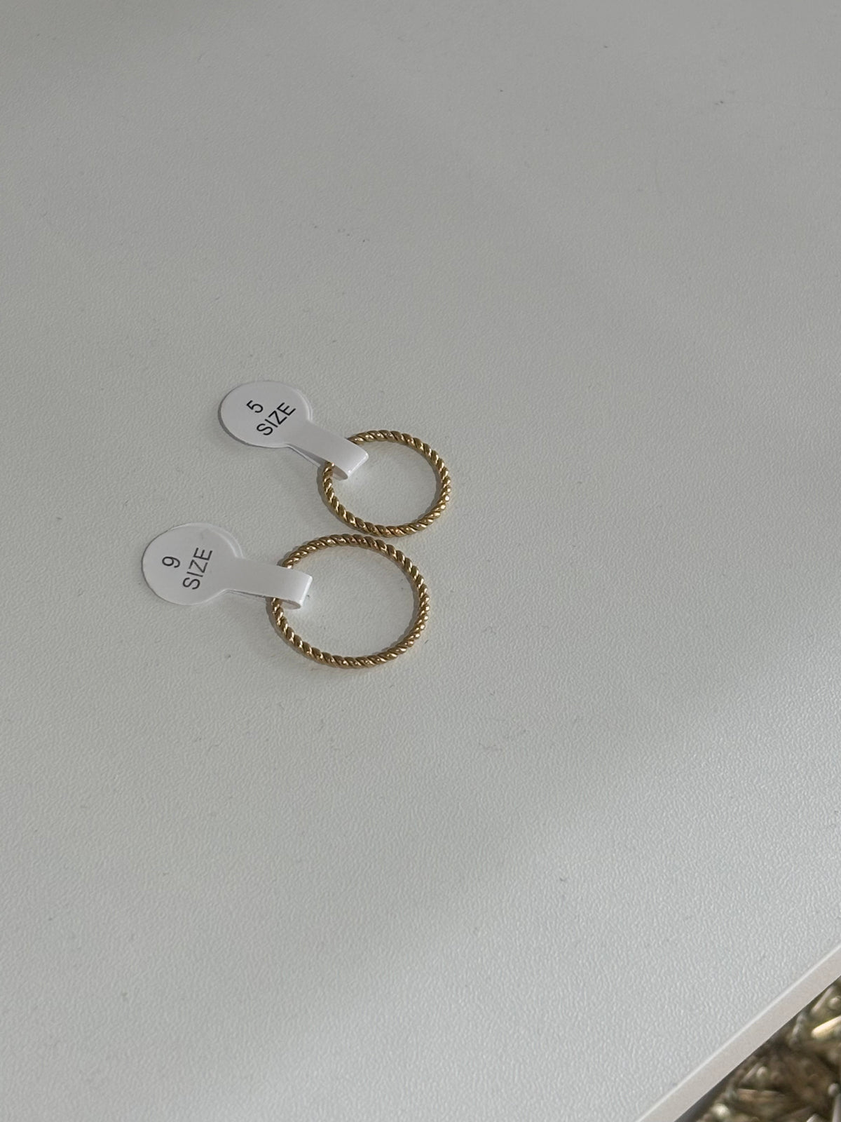 dainty gold ring