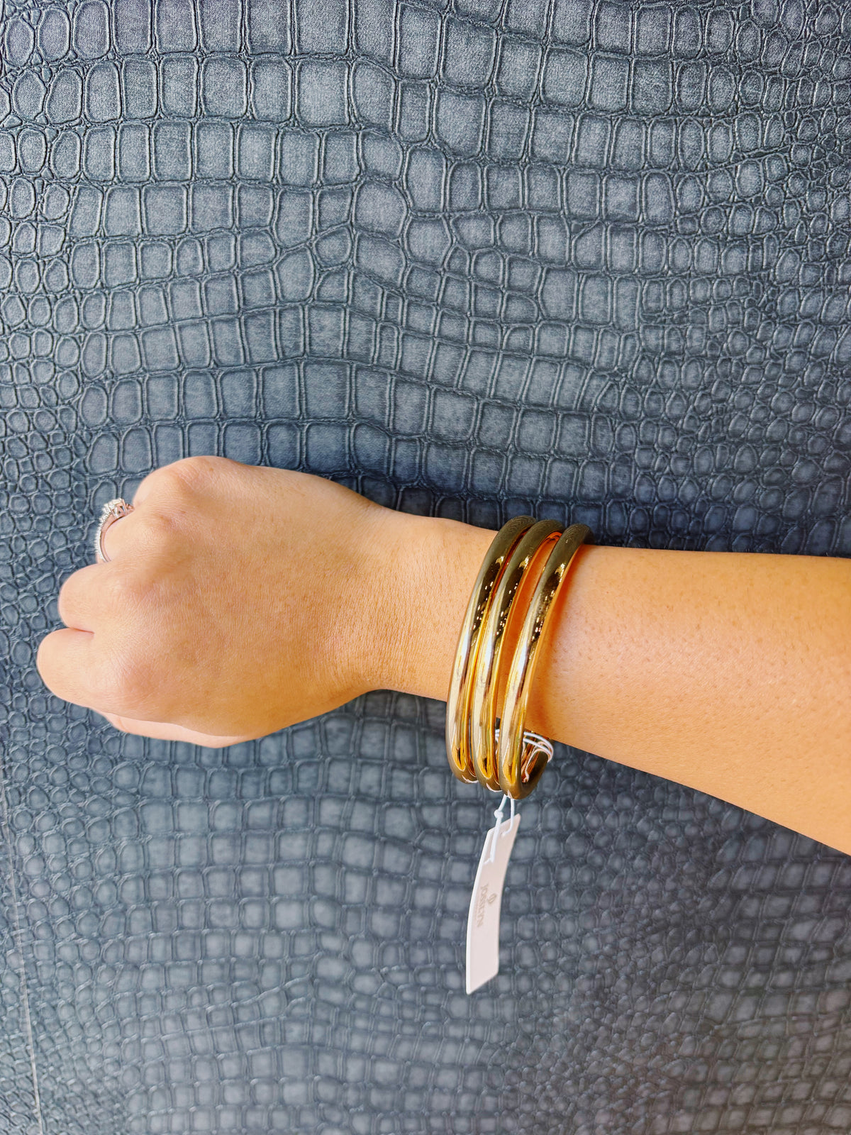 Classic gold bangle set