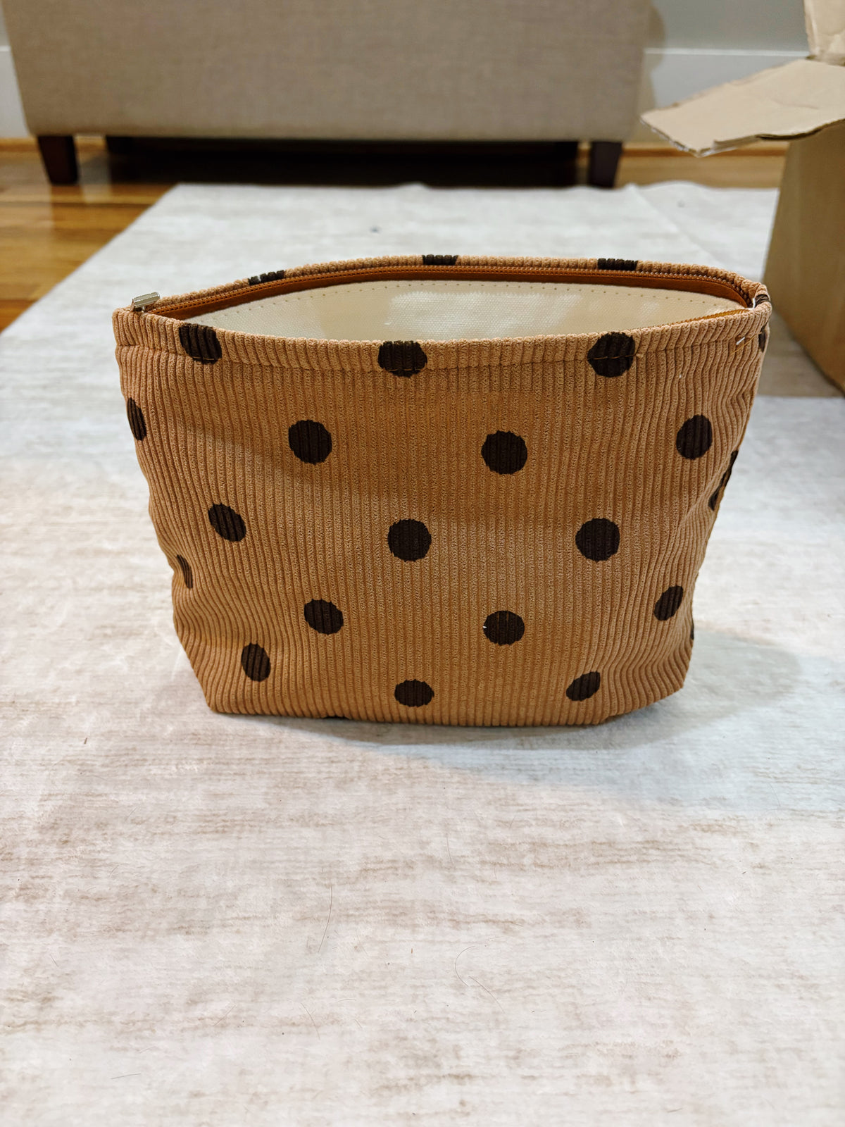 Polka dot mini bag