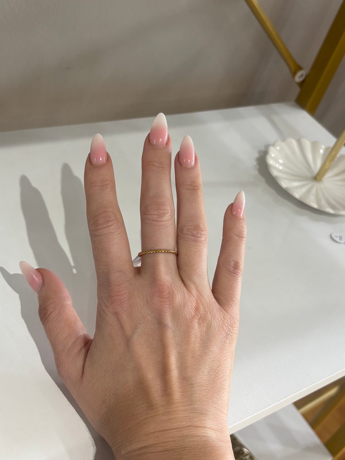 dainty gold ring