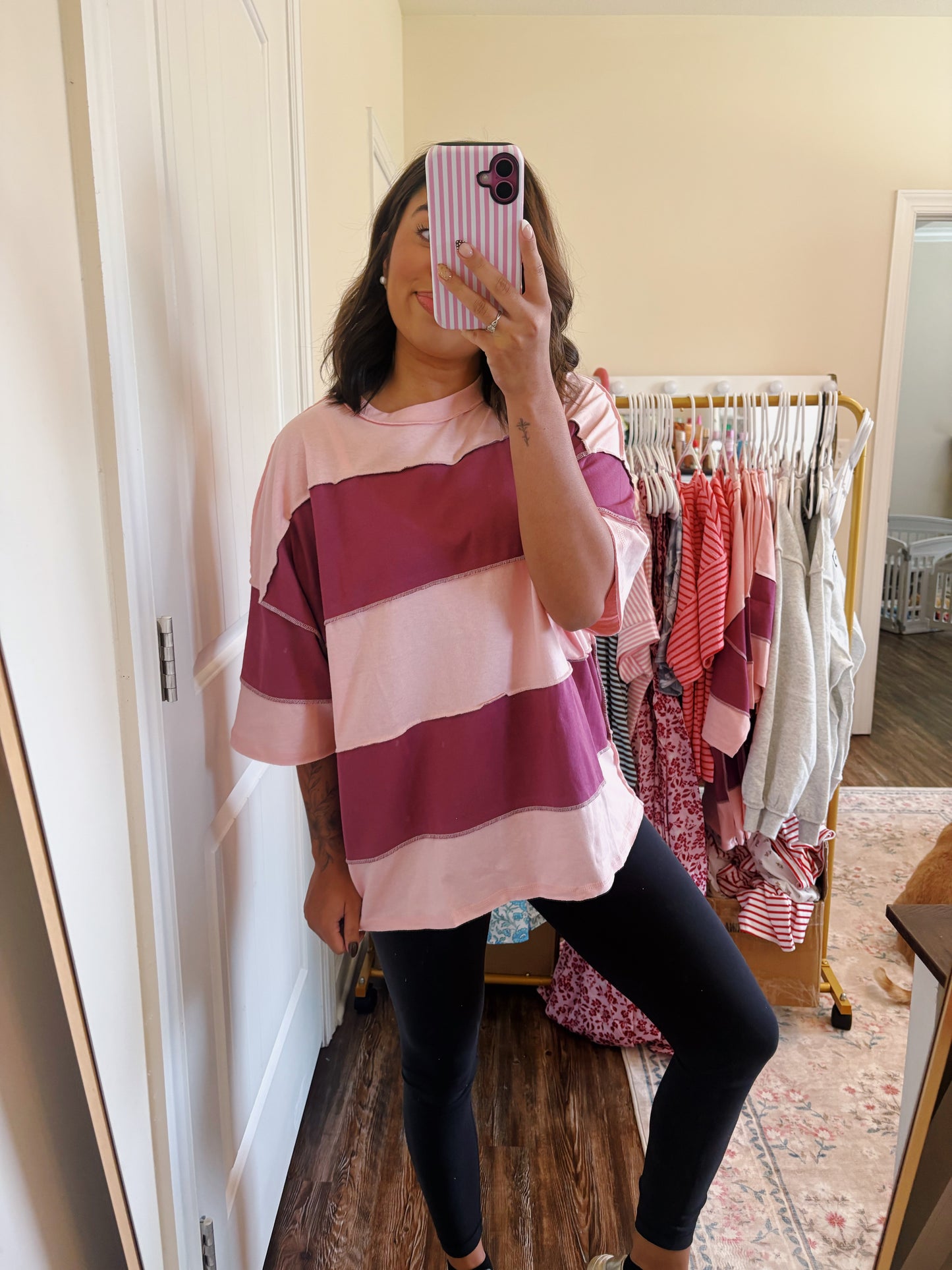 Berry & Blush top