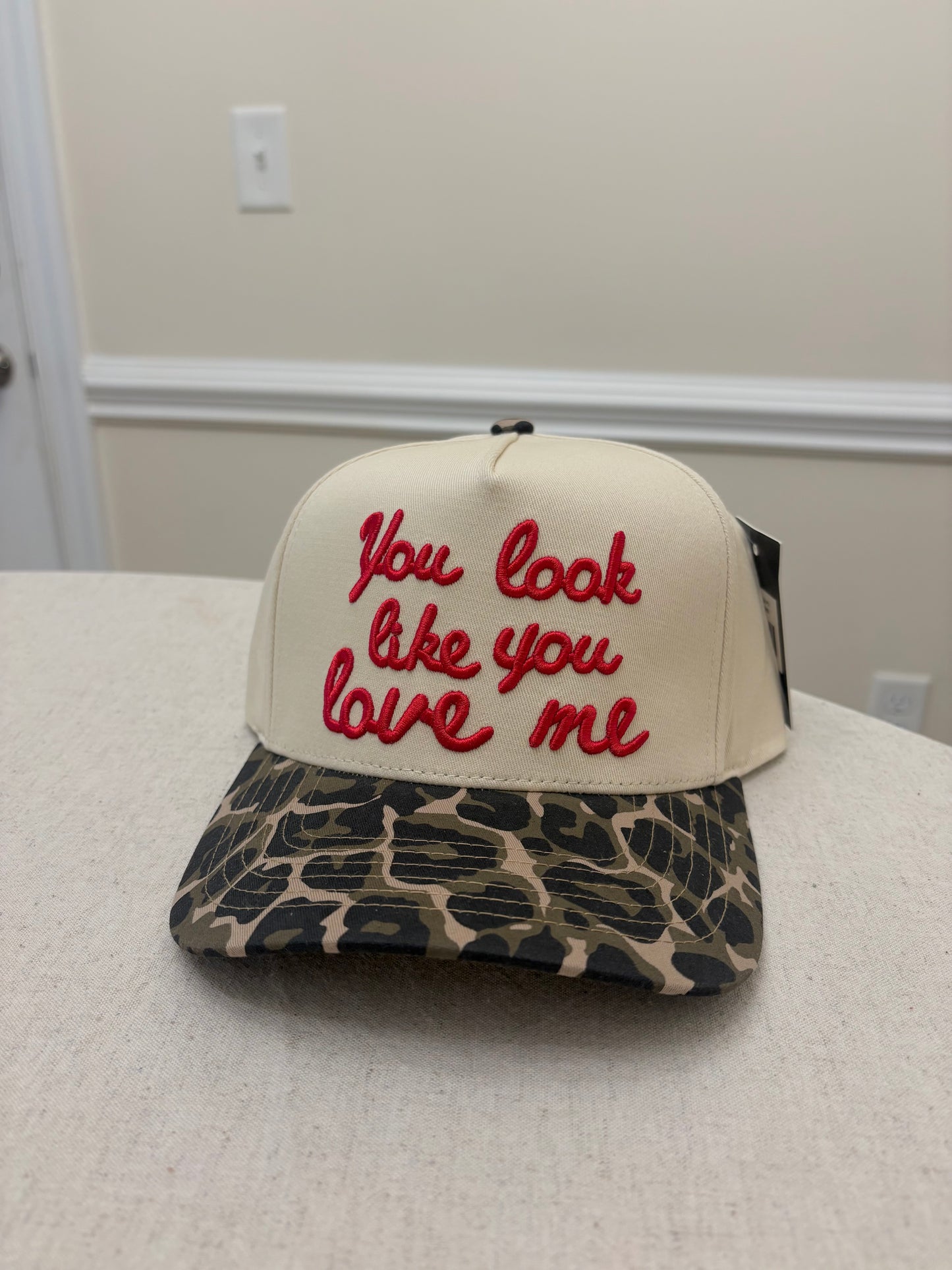 You Look like you Love me trucker hat
