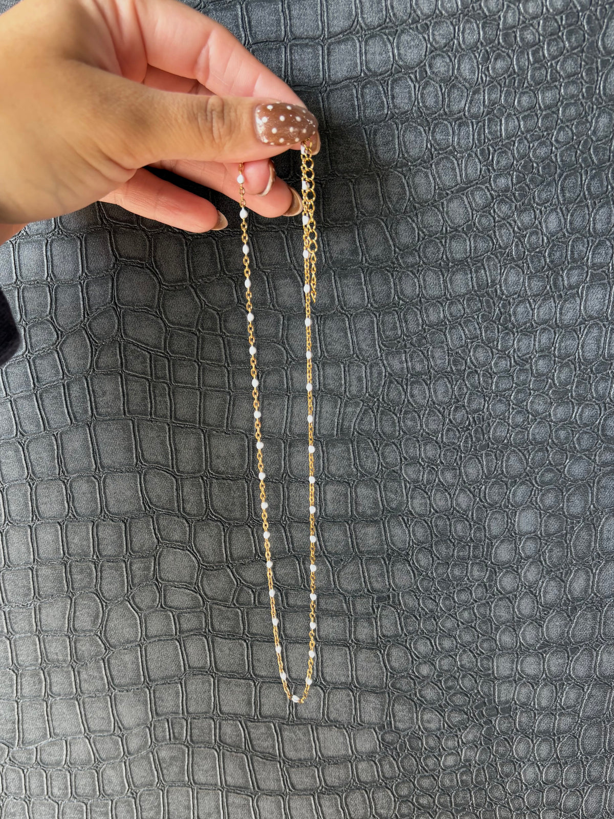 Pearl dainty necklace
