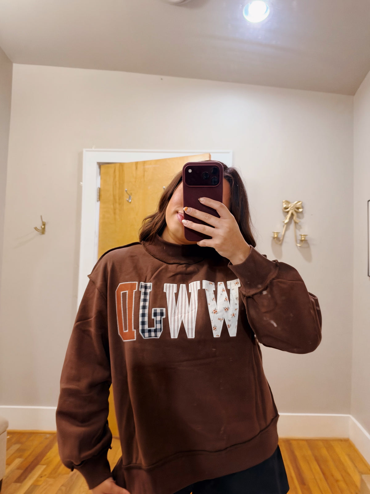 WWJD mockneck