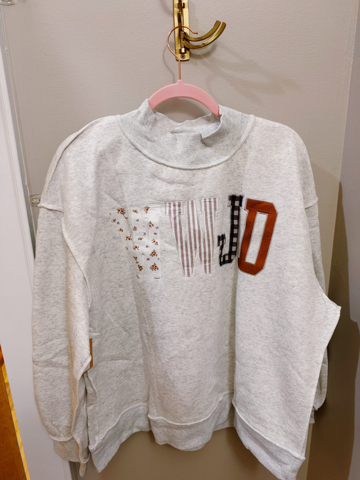 WWJD mockneck